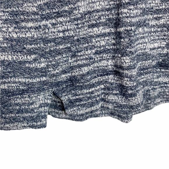 Aerie Oversized Cowl Neck Pullover Blue Space Dye - Picture 3 of 5